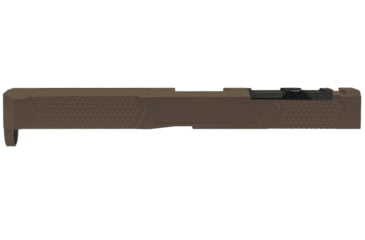 Image of Grey Ghost Precision Version 4 Pistol Slide w/ RMR-DP Pro Cut, Glock 17 Gen 4, 17-4 Stainless Steel, FDE Cerakote, GGP-17-4-OC-FDE-V4