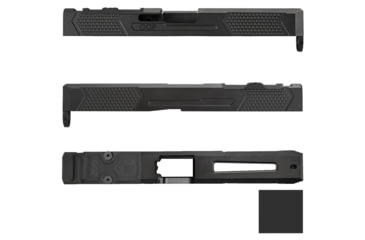 Image of Grey Ghost Precision Version 4 Pistol Slide w/ RMR-DP Pro Cut, Glock 17 Gen 5, 17-4 Stainless Steel, Sniper Grey Cerakote, GGP-17-5-OC-SG-V4