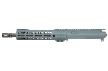 Grid Defense Complete Upper Receiver, 5.56mm, 10.5 inch, Carbine Length, 4150 Steel M4 Barrel, 1-7 Twist, A2 Flash Hider, Blue Titanium, GD105E9GFR556BT