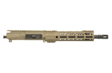 Grid Defense Complete Upper Receiver, 5.56mm, 10.5 inch, Carbine Length, 4150 Steel M4 Barrel, 1-7 Twist, A2 Flash Hider, Flat Dark Earth, GD105E9GFR556FDE