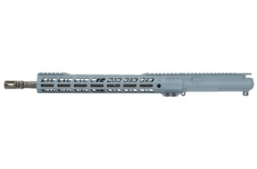 Grid Defense Complete Upper Receiver, 5.56mm, 16 inch, Carbine Length, 4150 M4 Barrel, 1-7 Twist, 14 inch M-LOK Rail, A2 Flash Hider, Blue Titanium, GD16E14GFR556BT