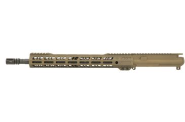 Grid Defense Complete Upper Receiver, 5.56mm, 16 inch, Carbine Length, 4150 M4 Barrel, 1-7 Twist, 14 inch M-LOK Rail, A2 Flash Hider, Burnt Bronze, GD16E14GFR556BB