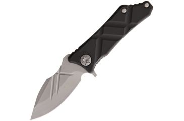 Image of Guardian Tactical Exilis Bead Blast Folding Knife,3in,CPM-154 Steel,Black,Aluminum Handle GT53311