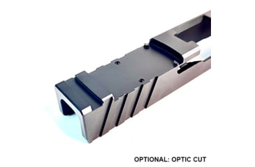 Image of Gun Cuts Raider Slide for Glock 26, No Optic Cut, Rose Gold, GC-G26-RAI-RGO-NO