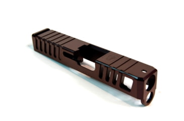 Image of Gun Cuts Juggernaut Slide for Glock 26, No Optic Cut, Black Cherry Bomb, GC-G26-JUG-BCB-NO