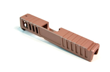 Image of Gun Cuts Juggernaut Slide for Glock 26, No Optic Cut, Rose Gold, GC-G26-JUG-RGO-NO