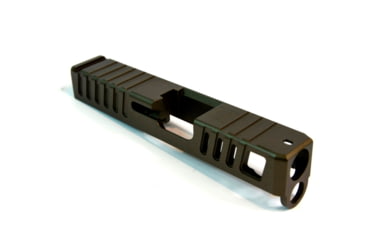 Image of Gun Cuts Juggernaut Slide for Glock 26, Optic Cut, Midnight Bronze, GC-G26-JUG-MBR-RMR