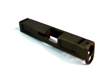 Image of Gun Cuts Raider Slide for Glock 26, No Optic Cut, Midnight Bronze, GC-G26-RAI-MBR-NO