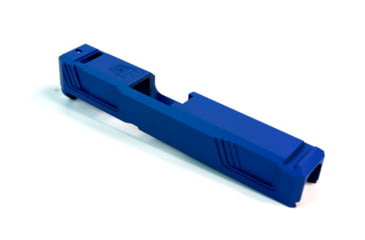 Image of Gun Cuts Raider Slide for Glock 26, No Optic Cut, NRA Blue, GC-G26-RAI-NBL-NO