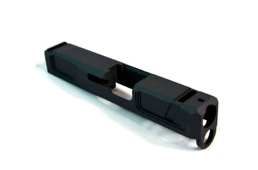 Image of Gun Cuts Raider Slide for Glock 26, No Optic Cut, Sniper Gray, GC-G26-RAI-SGR-NO