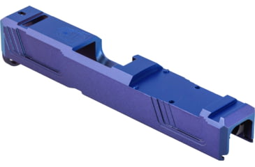 Image of Gun Cuts Raider Slide for Glock 26, Optic Cut, Arctic Laser Blue, GC-G26-RAI-ALS-RMR