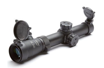 Image of Hi-Lux Optics CMR Illuminated Tactical Rifle Scope, 1-4x24mm, 30mm Tube, Second Focal Plane, Illuminated 122 Grain 7.62X39R Green BDC Reticle, Black, CMR-AK762