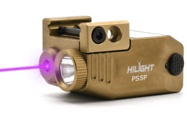 Hilight Primal Series Purple Laser Sight, Glock 17, Glock 19, Tan
