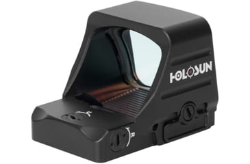 Image of Holosun HE507COMP Open Reflex Optical Sight, 2 MOA Dot, Red CRS Competition Reticle, Black, HS507COMP