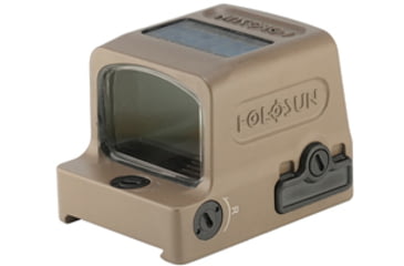 Image of Holosun HE509T X2 Enclosed Reflex Optical Red Dot Sight, Red LED, Flat Dark Earth, HE509T-RD X2 FDE