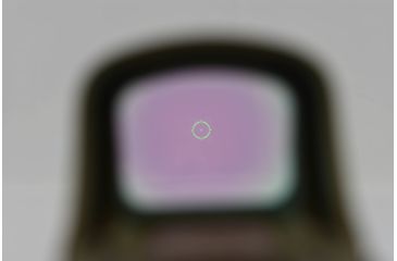 Image of Holosun HS510C 1x Open Reflex Sight, Green 2 MOA dot 65 MOA Circle Reticle, Flat Dark Earth, HS510C-FDE-G