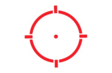 Image of Holosun HS510C Open Reflex Sight, 2 MOA dot 65 MOA Circle Reticle, Black HS510C