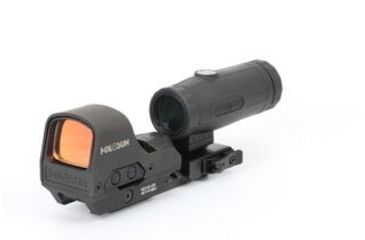 Holosun HS510C Open Reflex Circle Dot Sight w/HM3X Magnifier