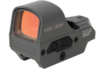 Image of Holosun OPMOD HS510C Red Dot Sight, Green MRS, 2 MOA Dot, Wolf Grey, HE510C-GR-GY
