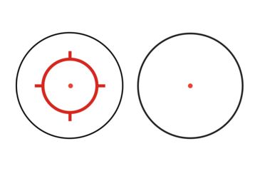 Image of Holosun PARALOW Circle Dot Sight w/High mount, Black, HS515C