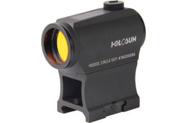 Image of Holosun PARALOW HS503C Circle Dot Sight, Black, 133X54X72mm, HS503C