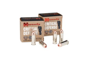 Hornady Critical Defense .44 Special 165 Grain Flex Tip eXpanding Centerfire Pistol Ammunition, 20