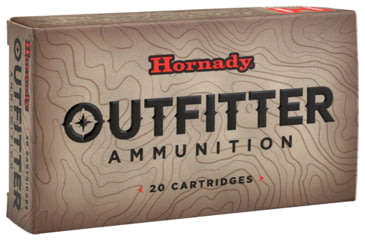 Hornady Outfitter .300 PRC 190 Grain Copper Solid CX Brass Cased Centerfire Rifle Ammunition, 20