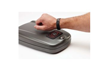 Image of Hornady RAPiD Safe 2600KP Large Lock Box Electronic RFID Safe With KeyPad, 98177