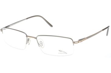 Image of Jaguar Eyeglass Frames 39307, Jaguar 39307 Eyeglasses Styles Silver Frame w/Non-Rx Lenses