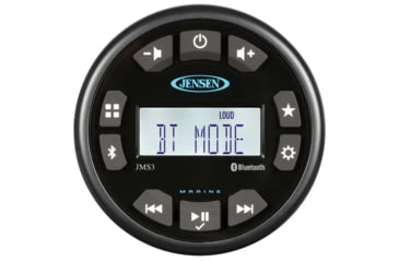 Image of Jensen Compact Bluetooth Am/Fm/Usb/Wb Waterproof Stereo - 3in, Black, JMS3RTL