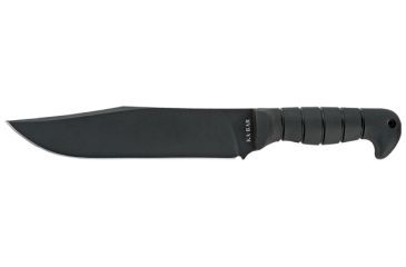 Ka Bar Large Fixed Blade Heavy Bowie Knife 14 25 Oal 5 Star Ka Bar Knives Kb1277 Plain 14 25in Heavy Bowies Black Kraton G Handle