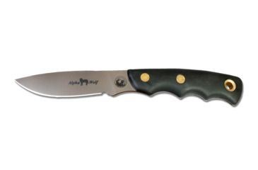 Image of Knives of Alaska Alpha Wolf S30V Suregrip Handle Knife, Black, 00345FG