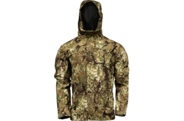 Kryptek Jupiter Rain Jacket Men's, Obskura Transitional, L