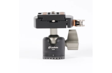 Leofoto LH-25LR Mini Ball Head w/ LR-50 Lever-Release Clamp, Arca, Black, LH-25LR
