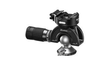 Leofoto MH-40LRC Lever-Release Hybrid Clamp Panning Dynamic Head /w Handlebar Control, Arca/Picatinny, Black, MH-40LRC