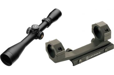 Image of Leupold Mark AR MOD 1 3-9x40mm P5 Dial Rifle Scope, Matte Black, FireDot TMR Reticle 115370, w/ Leupold Mark 2 IMS Integral Mounting System Matte, 30mm Ring