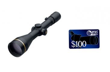 Image of Leupold VX-3 4.5-14x50mm Long Range Rifle Scope Matte and Duplex Reticle, FREE 100 OpticsPlanet E-Gift Certificate