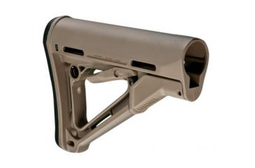 Image of Magpul Industries CTR Rifle Stock, Mil-Spec, Fits AR-15/M-16, Flat Dark Earth MPIMAG310FDE