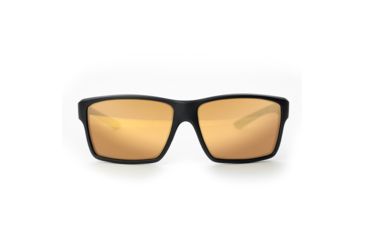 Image of Magpul Industries Explorer Sunglasses w/Polycarbonate Lens, Matte Black Frame, Bronze Lens w/ Gold Lens Mirror 250-028-006
