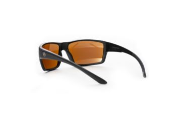 Image of Magpul Industries Summit Sunglasses w/Polycarbonate Lens, Matte Black Frame, Bronze Lens w/ Blue Lens Mirror 250-028-022