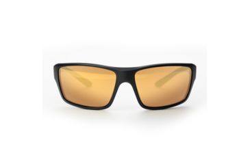 Image of Magpul Industries Summit Sunglasses w/Polycarbonate Lens, Matte Black Frame, Bronze Lens w/ Gold Lens Mirror 250-028-023
