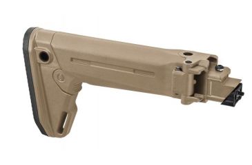 Image of Magpul Industries Zhukov-S Folding Collapsible Stock for AK47/AK74,Flat Dark Earth MPIMAG585FDE
