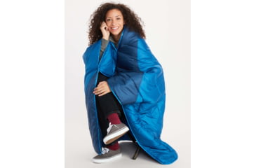 Image of Marmot Trestles Elite Eco Quilt Sleeping Bag - Mens, Estate Blue/Classic Blue, 32530-3569-NZ