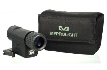 Image of Meprolight Mepro MX3 3x Magnifier for Reflex &amp; Red Dot Sights, Black, MX3