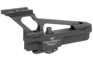 Image of Midwest Industries AKG2 Scope Mount, Yugo Pattern AK-47/74, Aimpoint T1, T2 and Clone, Black, MI-AKSMG2-YT1