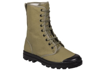 MIL-TEC French Style 9-Hole Canvas Combat Boots - Men's