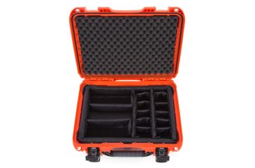 Image of Nanuk 923 Hard Case w/ Padded Divider, Orange, 923S-021OR-0A0