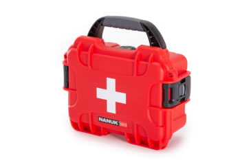 Nanuk Case 903 w/First Aid Logo, Red, Small, 903S-000RD-PA0-FSA01
