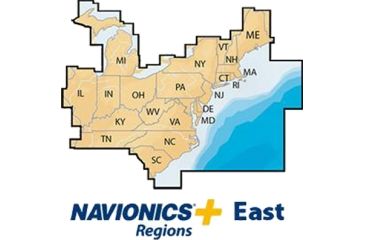 whate lakes are listed in navionics hotmaps