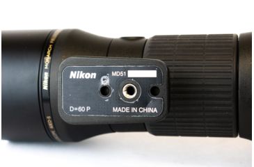 Image of Nikon 16-48x60mm ED Straight Body Monarch Fieldscope 60ED-S, Black 16102